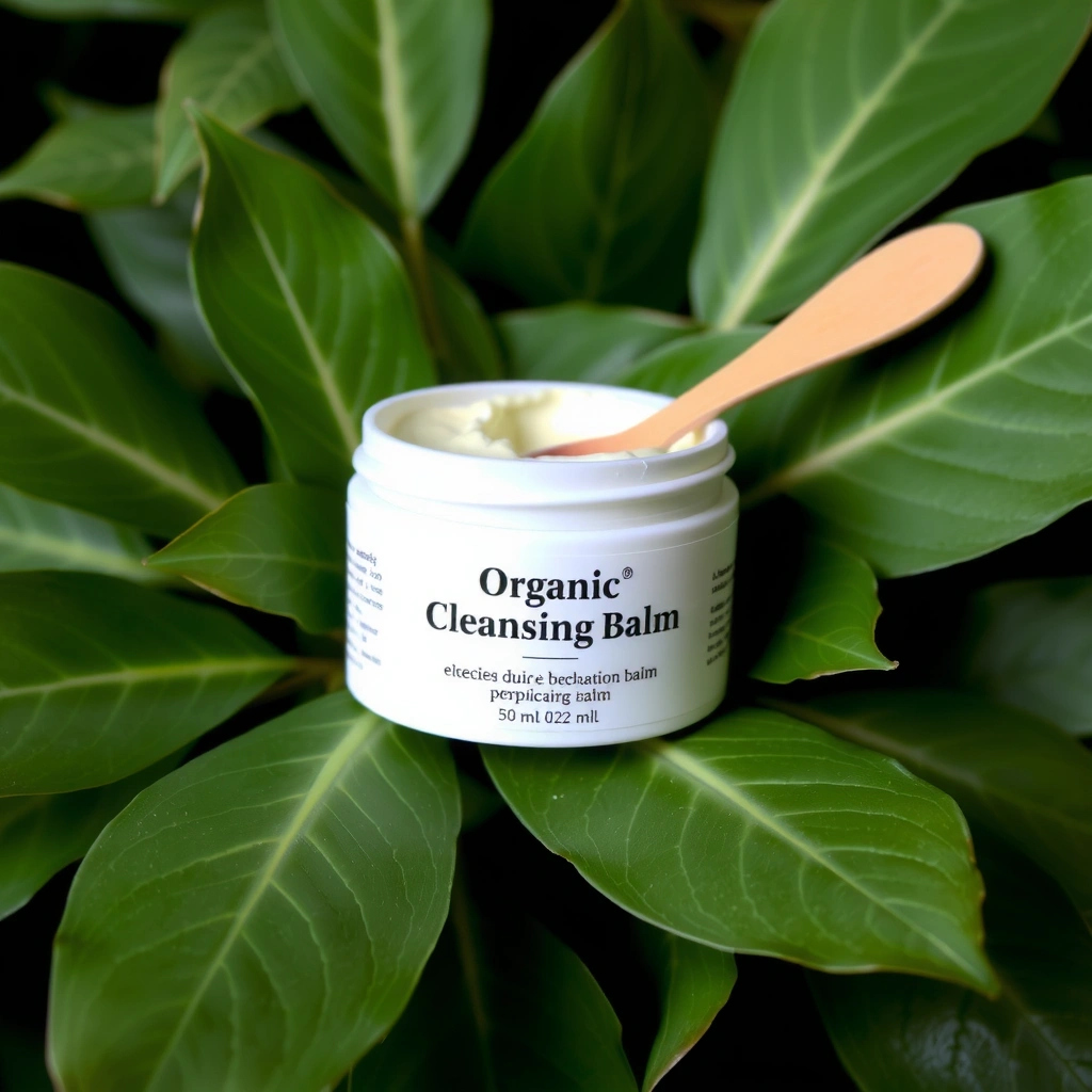 Organic Cleansing Balm jar